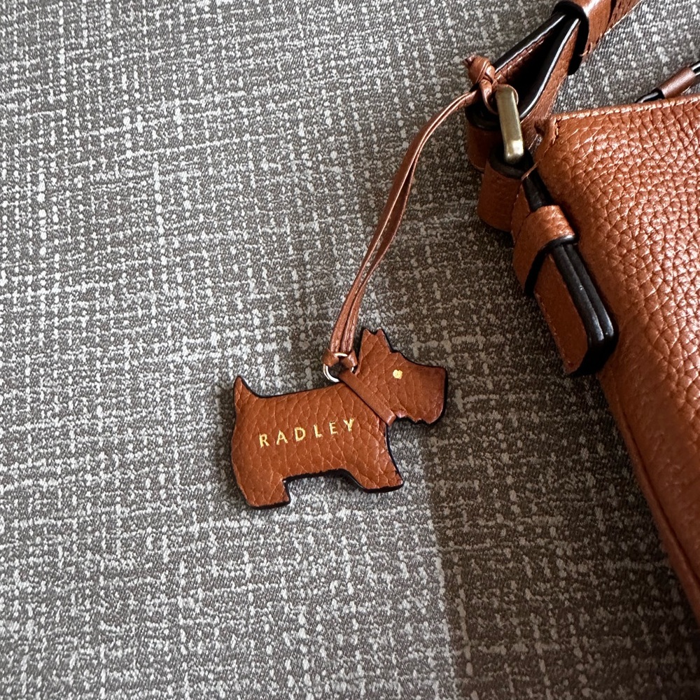 Radley London Fountain Road Leather Crossbody Handbag… Gem